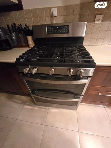 תנור כפול עם כיריים אמריקאי GE